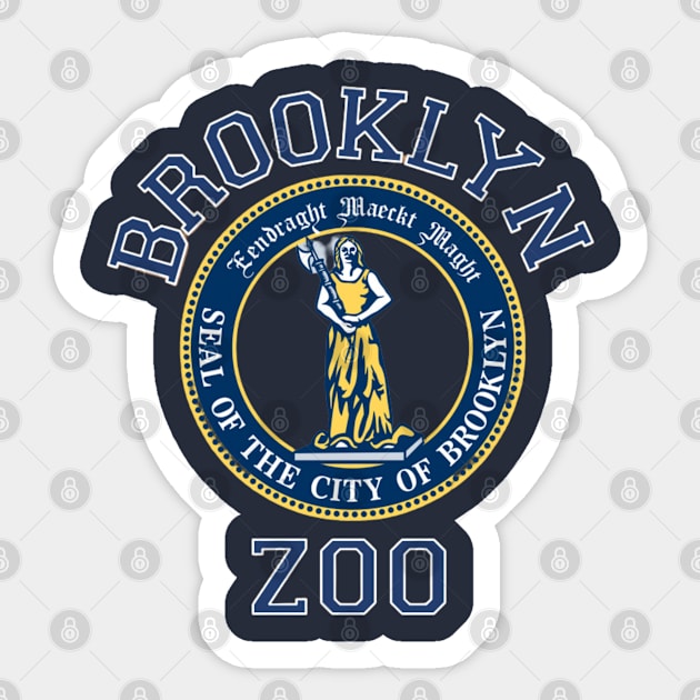 Brooklyn Represent Sticker by capognad